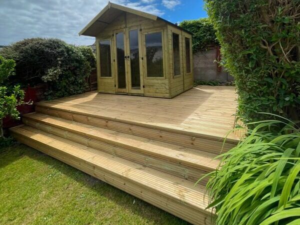 Wooden Decking In Newbury